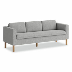 Parkwyn Series Sofa, 77" x 26.75" x 29", Light Gray