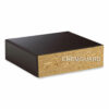Classroom Science Table, 72w x 30d x 30h, Black ChemGuard High Pressure Laminate (HPL) Top, Oak Base - Image 3