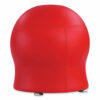 Zenergy Ball Chair, Backless, Supports Up to 250 lb, Red Vinyl - Image 2