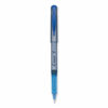V Razor Point Liquid Ink Porous Point Pen, Stick, Extra-Fine 0.5 mm, Blue Ink, Gray/Translucent Blue Barrel, Dozen - Image 4