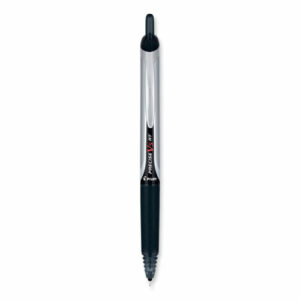 Precise V5RT Rollerball Pen, Retractable, Extra-Fine 0.5 mm, Black Ink, Black Barrel, 30/Pack