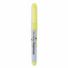 Spotliter Supreme Highlighter, Fluorescent Yellow Ink, Chisel Tip, Yellow/White Barrel, Dozen - Image 3