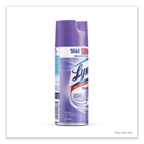 Disinfectant Spray, Early Morning Breeze, 12.5 oz Aerosol Spray, 12/Carton - Image 5