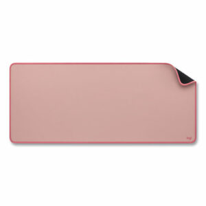 Studio Series Polyester Desk Mat, 27.5 x 11.8, Dark Rose