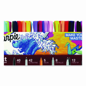 Permanent Markets Ultimate Collection Value Pack, Assorted Tip Sizes/Types, Assorted Colors, 115/Set
