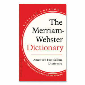 Merriam-Webster Dictionary, Revised Edition, Paperback, 960 Pages
