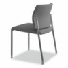 Accommodate Series Guest Chair, Fabric Upholstery, 23.5" x 22.25" x 31.5", Black Seat/Back, Textured Black Base, 2/Carton - Image 4