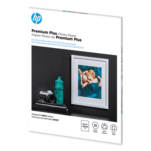 Premium Plus Photo Paper, 11.5 mil, 8.5 x 11, Glossy White, 25/Pack - Image 4