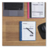 Clear Front Report Cover, Prong Fastener, 0.5" Capacity, 8.5 x 11, Clear/Dark Blue, 25/Box - Image 5