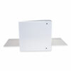 Slant D-Ring View Binder, 3 Rings, 5" Capacity, 11 x 8.5, White - Image 6