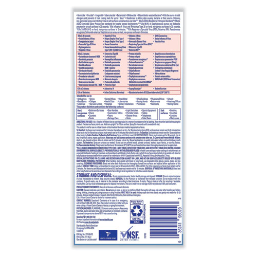 Disinfectant Spray, 19 oz Aerosol Spray, 12/Carton - Image 5