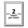Printable Adhesive Name Badges, 3.38 x 2.33, White, 100/Pack - Image 3