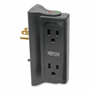 Protect It! Surge Protector, 4 AC Outlets, 720 J, Black