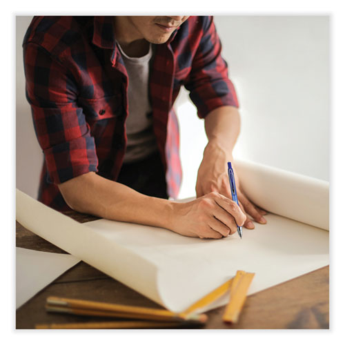 207 Mechanical Pencil, 0.7 mm, HB (#2), Black Lead, Blue Barrel, Dozen - Image 9