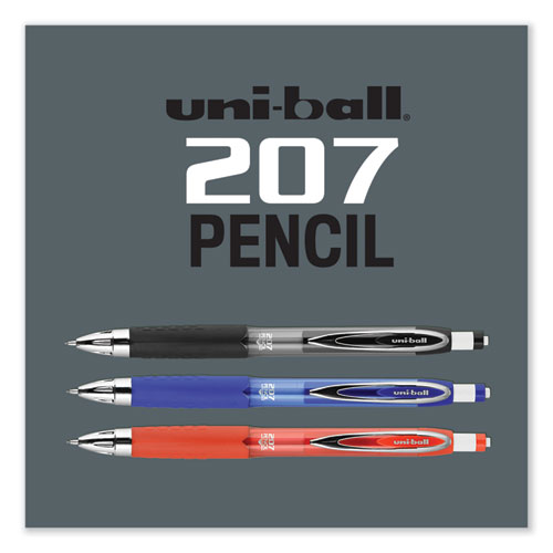 207 Mechanical Pencil, 0.7 mm, HB (#2), Black Lead, Blue Barrel, Dozen - Image 11