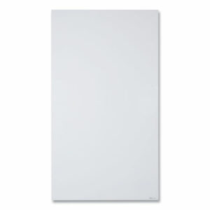 InvisaMount Vertical Magnetic Glass Dry-Erase Boards, 42" x 74", White Surface
