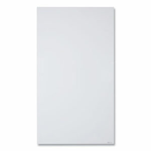 InvisaMount Vertical Magnetic Glass Dry-Erase Boards, 48" x 85", White Surface