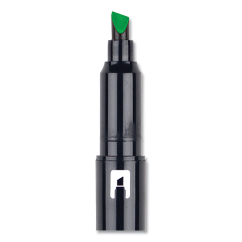 Highlighters, Yellow Green Ink, Bullet/Chisel Tip, Yellow Green Barrel, 10/Box - Image 7