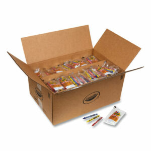 Washable Crayons, Blue, Red, Yellow 3/Pack, 360 Packs/Carton