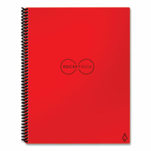 Core Smart Notebook, Dotted Rule (4 sq/in), Red Cover, (16) 11 x 8.5 Sheets