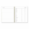 Life Note-It Leah Weekly/Monthly Notes Planner, Floral Artwork, 11 x 8.5, Gray/Pink/White Cover, 12-Month (Jan to Dec): 2025 - Image 4