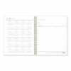 Life Note-It Leah Weekly/Monthly Notes Planner, Floral Artwork, 11 x 8.5, Gray/Pink/White Cover, 12-Month (Jan to Dec): 2025 - Image 3