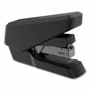 LX860 EasyPress Half Strip Stapler with Antimicrobial Protection, 40-Sheet Capacity, Black