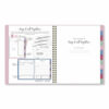 Harmony Weekly/Monthly Poly Planner, 8.81 x 7.88, Pink Cover, 13-Month (Jan to Jan): 2024 to 2025 - Image 2