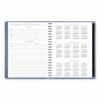 Contemporary Weekly/Monthly Planner, 11.38 x 9, Slate Blue Cover, 12-Month (Jan to Dec): 2026 - Image 2