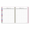 Harmony Weekly/Monthly Poly Planner, 8.81 x 7.88, Pink Cover, 13-Month (Jan to Jan): 2024 to 2025 - Image 4
