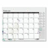 Recycled Desk Pad Calendar, Wild Flowers Artwork, 22 x 17, White Sheets, Black Binding/Corners,12-Month (Jan-Dec): 2025 - Image 7