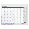 Recycled Desk Pad Calendar, Wild Flowers Artwork, 22 x 17, White Sheets, Black Binding/Corners,12-Month (Jan-Dec): 2025 - Image 6
