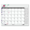 Recycled Desk Pad Calendar, Wild Flowers Artwork, 22 x 17, White Sheets, Black Binding/Corners,12-Month (Jan-Dec): 2025 - Image 8