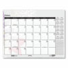 Recycled Desk Pad Calendar, Wild Flowers Artwork, 22 x 17, White Sheets, Black Binding/Corners,12-Month (Jan-Dec): 2025 - Image 9