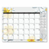Recycled Desk Pad Calendar, Wild Flowers Artwork, 22 x 17, White Sheets, Black Binding/Corners,12-Month (Jan-Dec): 2025 - Image 10