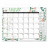 Recycled Desk Pad Calendar, Wild Flowers Artwork, 22 x 17, White Sheets, Black Binding/Corners,12-Month (Jan-Dec): 2025 - Image 11