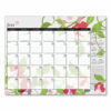 Recycled Desk Pad Calendar, Wild Flowers Artwork, 22 x 17, White Sheets, Black Binding/Corners,12-Month (Jan-Dec): 2025 - Image 3