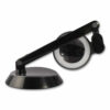 Space-Saving LED Magnifier Desk Lamp, 14" High, Black - Image 2