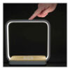 Wireless Charging Station with Night Light, USB, White - Image 4