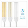 Wellness Series Pivot LED Desk Lamp with Dual Shades, 13.25" to 26" High, White - Image 5