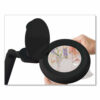Space-Saving LED Magnifier Desk Lamp, 14" High, Black - Image 4