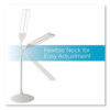 Wellness Series Pivot LED Desk Lamp with Dual Shades, 13.25" to 26" High, White - Image 7