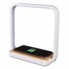 Wireless Charging Station with Night Light, USB, White - Image 7