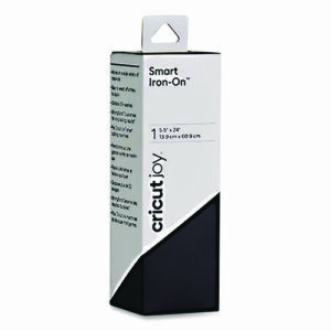 Smart Iron-On Material for Fabric, 5.5 x 24, Black