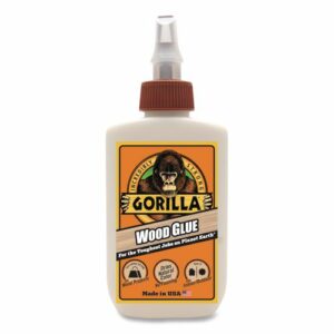 Wood Glue, 4 oz, Dries Light Tan