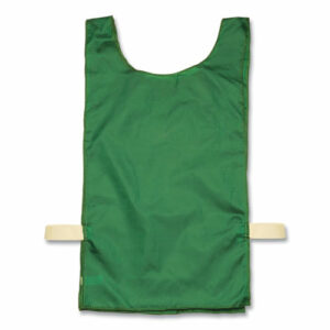 Heavyweight Pinnies, Nylon, One Size, Green, 1/Dozen