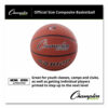 Composite Basketball, Official Size, Brown - Image 5