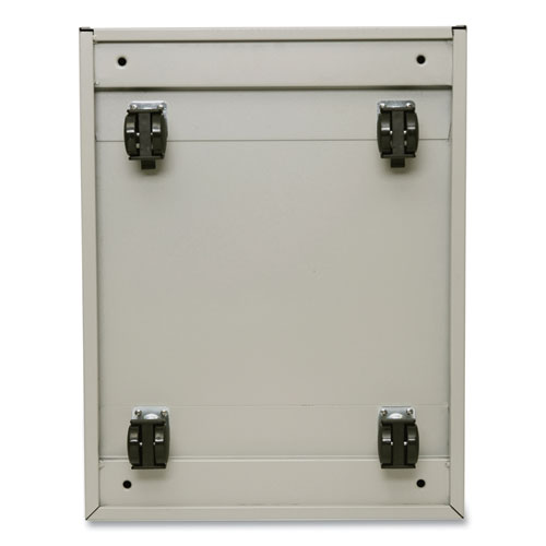 File Pedestal with Full-Length Pull, Left or Right, 2-Drawers: Box/File, Legal/Letter, Putty, 14.96" x 19.29" x 21.65" - Image 8