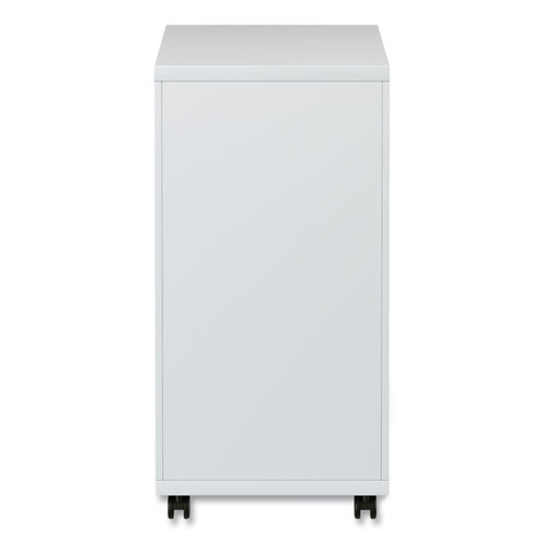 File Pedestal with Full-Length Pull, Left or Right, 2 Legal/Letter-Size File Drawers, Light Gray, 14.96" x 19.29" x 27.75" - Image 9