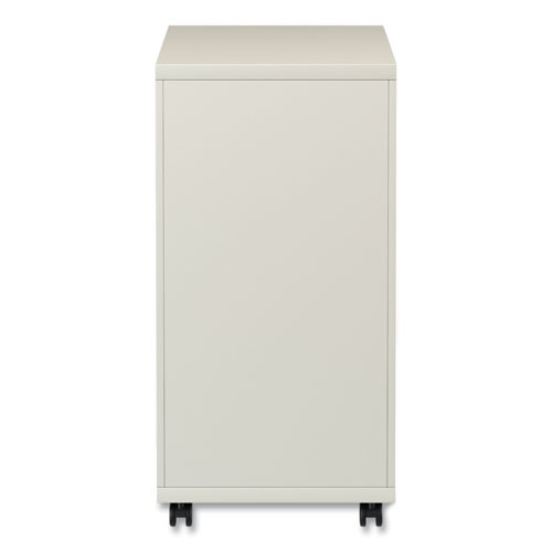 File Pedestal with Full-Length Pull, Left or Right, 2 Legal/Letter-Size File Drawers, Putty, 14.96" x 19.29" x 27.75" - Image 9